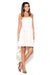 Chic Asymmetrical Strapless Day Dress by Lenitif