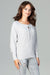 Chic Knit Blouse with Feminine Bow Detail for Effortless Elegance