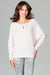 Chic Knit Blouse with Feminine Bow Detail for Effortless Elegance