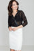 Chic Envelope Neckline Blouse