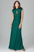 Chic Ruffled Maxi Evening Dress "Lenitif"