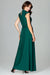 Chic Ruffled Maxi Evening Dress "Lenitif"