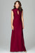 Chic Ruffled Maxi Evening Dress "Lenitif"