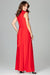 Chic Ruffled Maxi Evening Dress "Lenitif"