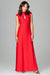 Chic Ruffled Maxi Evening Dress "Lenitif"