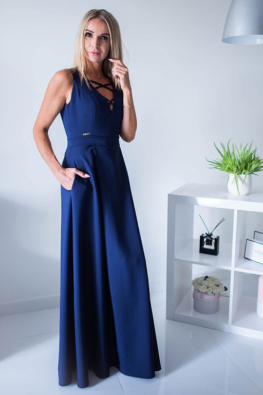 Elegant Jersa Evening Dress