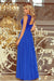 Elegant Blue Lace Gown for Special Occasions