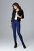 Elegant Pleated Women's Blazer