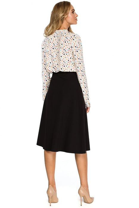 Chic A-Line Midi Skirt