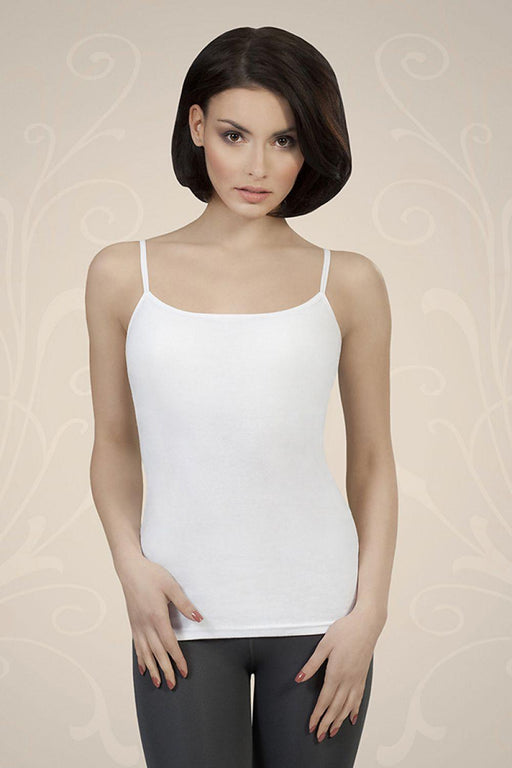 Seamless Cotton Tank Top for Women - Gorteks 68964