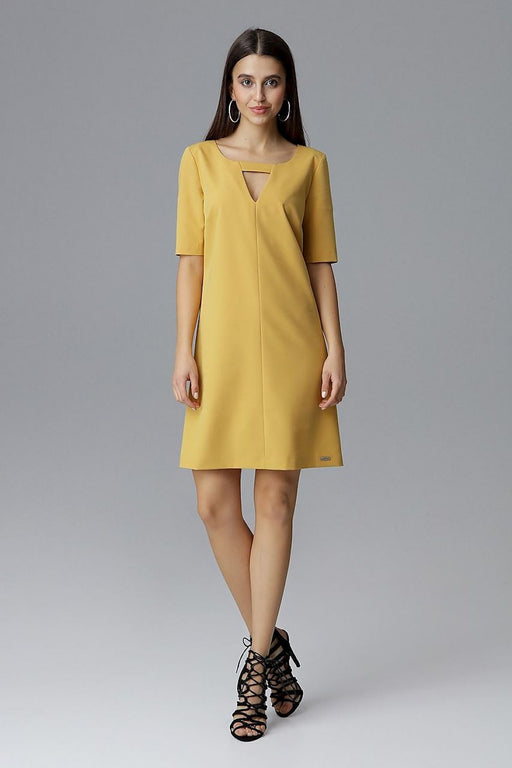 Chic Knee-Length Daily Elegance Dress