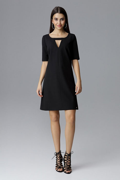 Chic Knee-Length Daily Elegance Dress