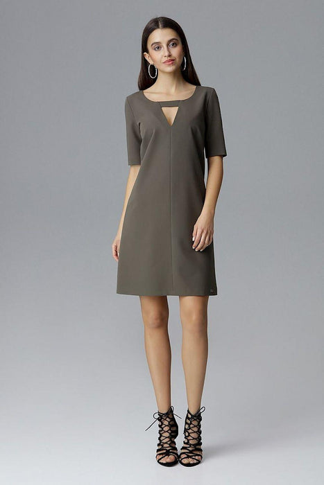 Chic Knee-Length Daily Elegance Dress