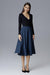 Chic Flared Skirt with Belted Waist for Effortless Elegance