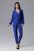 Chic Women's Tailored Jumpsuit with Modern Neckline