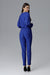 Chic Women's Tailored Jumpsuit with Modern Neckline