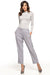 Elegant Pleated Tapered Trousers for Women