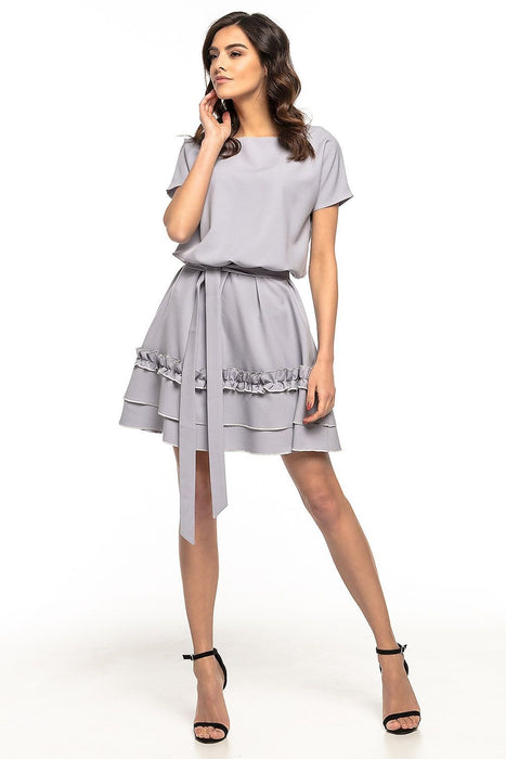 Chic Belted Kimono Midi Dress for Effortless Elegance