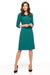 Trendy Trapezoidal Midi Dress Tessita - Modern Elegance & Effortless Chic