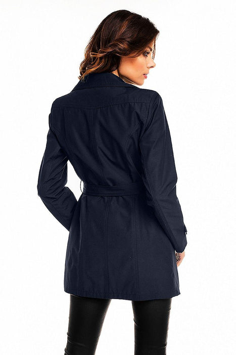 Sophisticated Autumn Trench Coat - Elegant Women's Outerwear