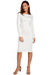 Chic Cotton Blend Midi Dress - Available in Sizes L to XXL for Effortless Style