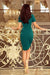 Elegant Emerald Daydress by Numoco