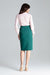 Elegant Lenitif Overlap Midi Skirt