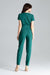 Sophisticated Waist-Tie Jumpsuit for Effortless Style