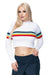 Colorful Striped Turtleneck Jumper