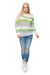 Chic Colorful Peekaboo Pullover