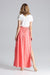 Elegant Side-Slit Maxi Skirt