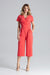 Elegant V-Neck Wide-Leg Jumpsuit for Effortless Style