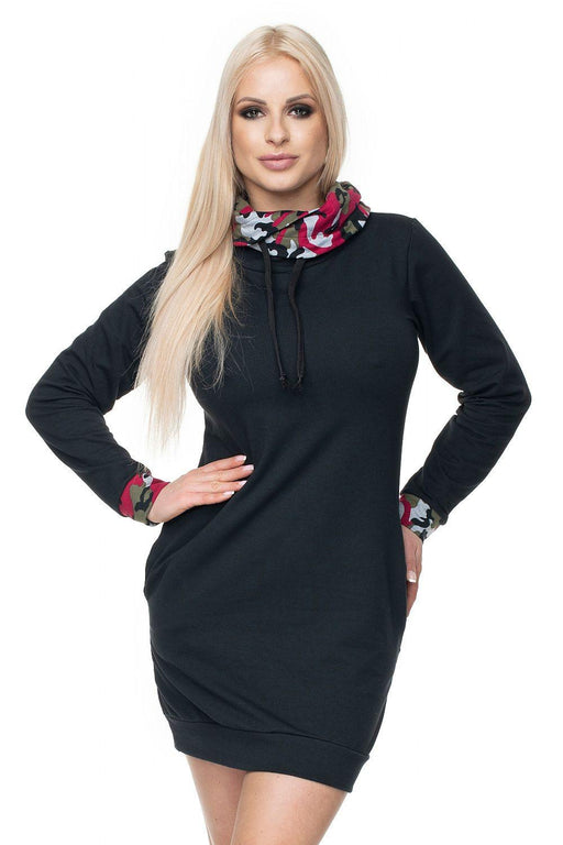 Moro Motif Stylish Tracksuit Dress