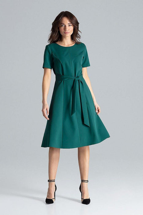 Elegant Midi Dress for Effortless Daytime Style by Lenitif