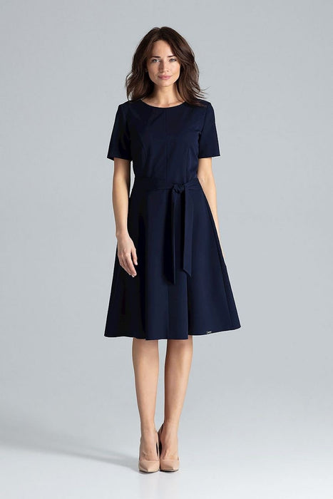 Elegant Midi Dress for Effortless Daytime Style by Lenitif