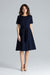 Elegant Midi Dress for Effortless Daytime Style by Lenitif