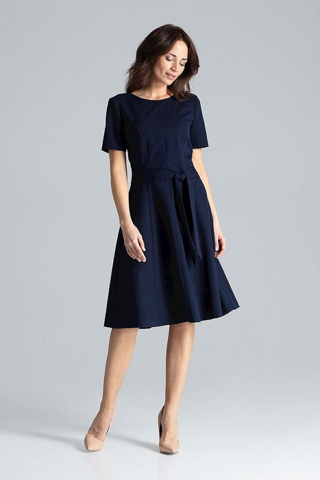 Elegant Midi Dress for Effortless Daytime Style by Lenitif