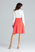 Stylish Knee-Length Skirt with Practical Side Pockets