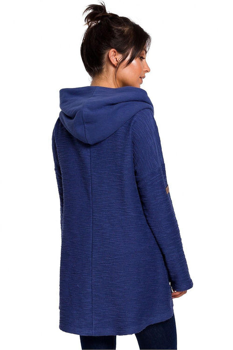 Chic Asymmetrical Knit Sweatshirt for Ultimate Comfort