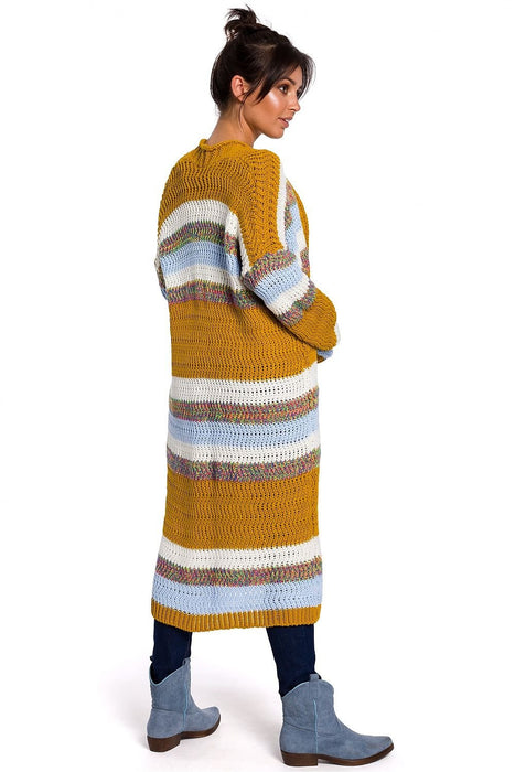 Vibrant Oversized Knit Cardigan Wrap