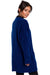 Luxurious Textured Wool Blend Cardigan with Convenient Front Pockets