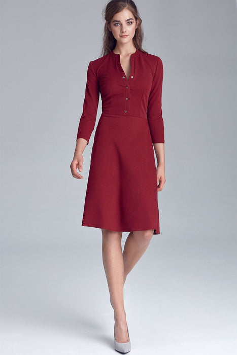 Autumn Office Chic Dress