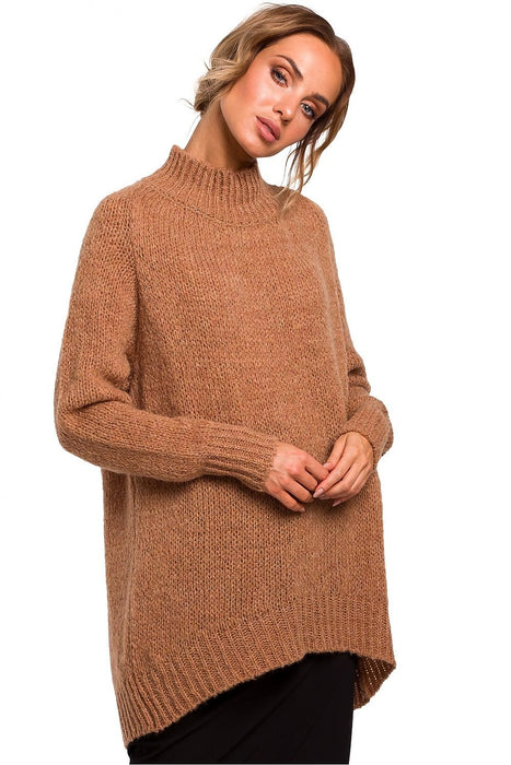 Chic Asymmetrical Knit Sweater