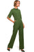 Sophisticated Collared Overall Jumpsuit