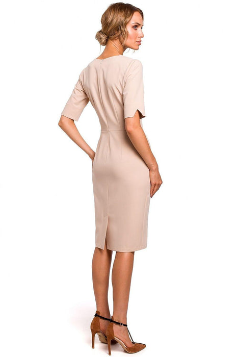 Chic V-Neck Cutout Pencil Dress