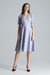 Elegant Sweetheart Midi Dress with Practical Side Pockets