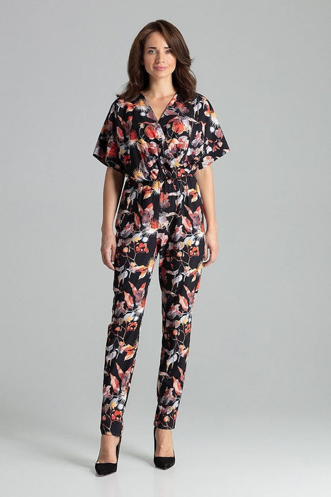 Floral Elegance Kimono Jumpsuit: A Stylish Statement Piece