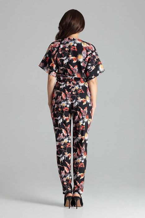 Floral Elegance Kimono Jumpsuit: A Stylish Statement Piece