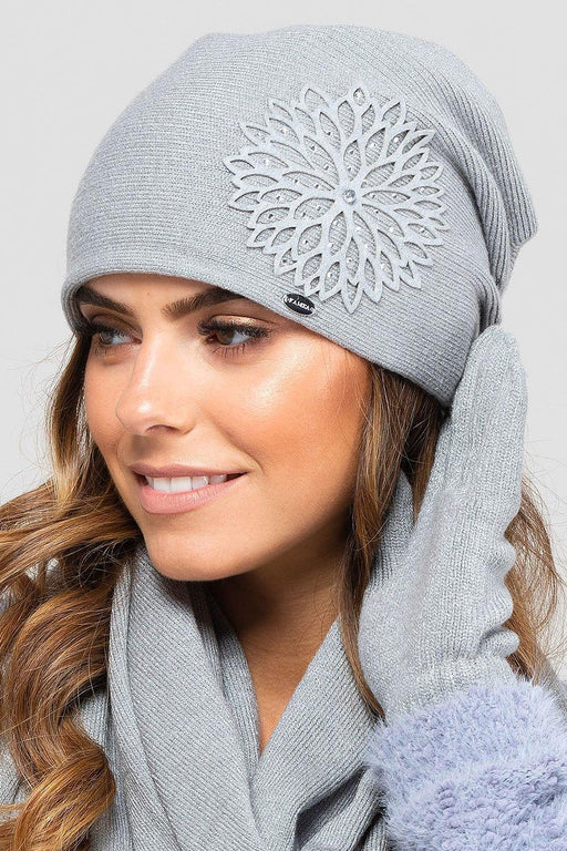 Chic Floral Winter Cap