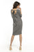 Sophisticated Tuba Dress with Stylish Back Tie Detail